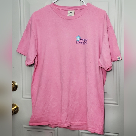 Simply Southern Top T Shirt Cotton Large EUC - Picture 2 of 7